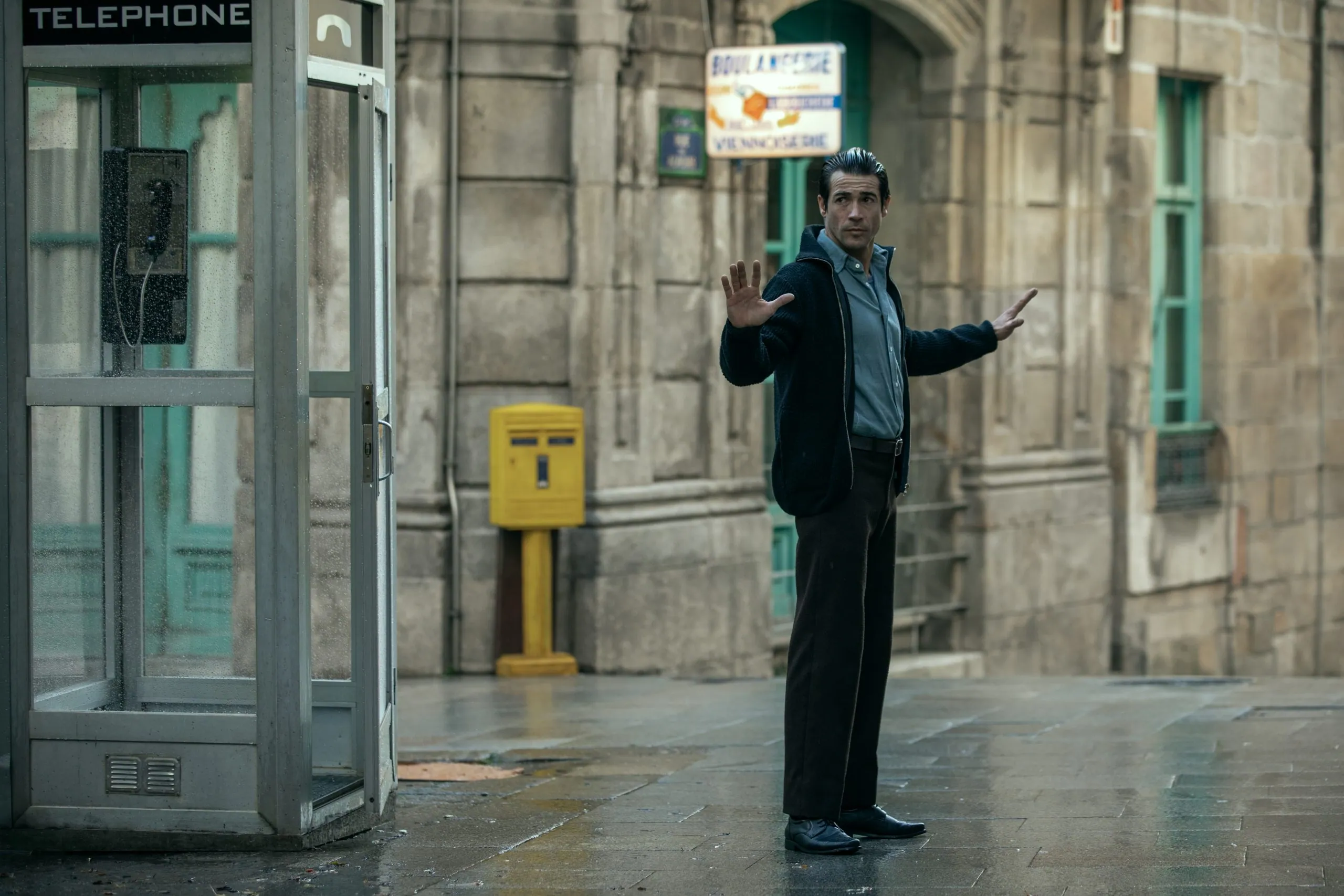 05 - Actor Juan José Ballesta - rodaje 'A man of action' Cr. Quim Vives_Netflix ©2021