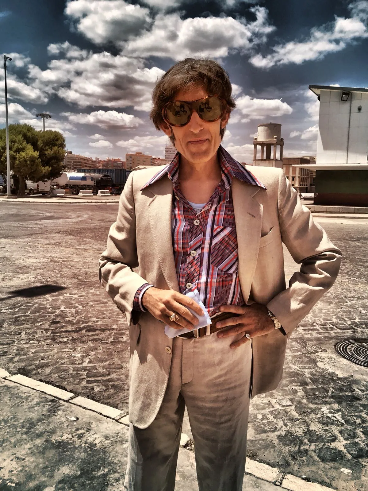 16 - Actor Manolo - rodaje 'Brigada Costa del Sol'
